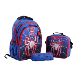 16 Inch Backpack 3 Pcs Set - Spidey